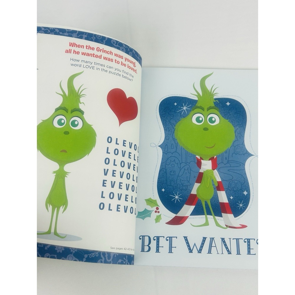 Dr. Seuss The Grinch A Wonderfully Awful Sticker Book 500 Stickers Christmas NEW - Picture 4 of 12